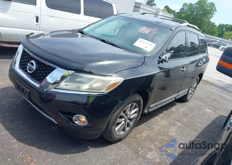 2013 Nissan Pathfinder Sl z USA, uszkodzony, nr VIN 5N1AR2MN9DC653308